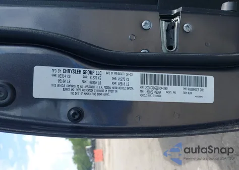 2014 Chrysler 300 300S z USA, uszkodzony, nr VIN 2C3CCABG6EH144289